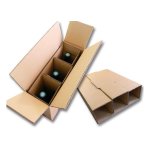 Lot de 20 cartons spcial pour expdier 3 bouteilles