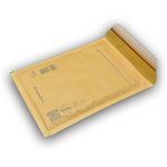 Lot de 400 enveloppes � bulles pro marron b / 2 format 110x215 mm