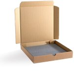 Lot de 50 botes postales extra - plates format 320x320x50mm