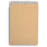 Lot de 50 enveloppes kraft arme 130g  soufflets e4