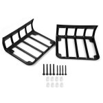 Jeffergarden - 1 paire de protection de protection de couvercle de lampe de feu arrire pour jeep wrangler ...