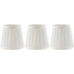 Eosnow 3 pi�ces e14 clip sur abat - jour bougie lustre tissu abat - jour pour htel ktv d�cor