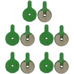 Eosnow 5 paires de plaquettes de frein, lgres,  faible bruit, freinage lisse, remplacement color ...