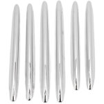 Eosnow 6pcs chrome car moteur de capuche caprise de ventilation de la calandre des pi�ces de garniture ...