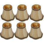 Eosnow abat - jour en tissu domestique, couverture de lampe de table, accessoire pour lustre e14, applique ...