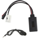 Eosnow, adaptateur de micro mains libres pour autoradio rd4, bluetooth, musique, aux, appel t�l�phonique, ...