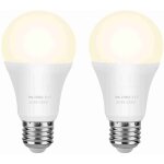 Eosnow - ampoule non  lumire chaude, led ronde 9 watts, pour jardin et maison