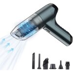 Eosnow - aspirateur à main sans fil 19 000 pa, forte aspiration 3 en 1, souffleur d'air et pompe à main, ... Eosnow - aspirateur à main sans fil 19 000 pa, forte aspiration 3 en 1, souffleur d'air et pompe à main, ...