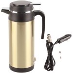 Eosnow - bouilloire lectrique en acier inoxydable 1200ml 12v thermos de voyage, bouteille d'eau chauffante ...