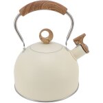 Eosnow bouilloire  th sifflante de 2, 5 litres, thire en acier inoxydable avec poigne pour cuisinire ...