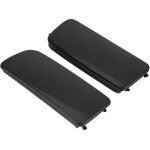 Eosnow cadre de garniture de couvercle de phare antibrouillard avant noir abs adapt� pour e30 e36 e46 ...