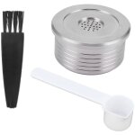 Eosnow - capsule de café réutilisable avec brosse à cuillère adaptée à la machine à café delta q ndiq7323 ... Eosnow - capsule de café réutilisable avec brosse à cuillère adaptée à la machine à café delta q ndiq7323 ...