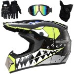 Eosnow casque de motocross int�gral hors route, moto �lectrique hors route, moto de montagne avec lunettes, ...