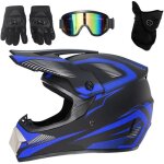 Eosnow casque de motocross int�gral hors route, moto �lectrique hors route, moto de montagne avec lunettes, ...