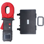 Eosnow compteur num�rique de r�sistance de terre, affichage lcd, 0. 01 500?, pince de plage automatique, ...