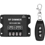 Eosnow contrleur de variateur de couleur unique led, 3 touches rf, tlcommande sans fil de grande puissance ...