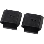 Eosnow couvercle de support de pare - chocs de voiture, 2 pi�ces, accessoire adapt� � mercedes benz w201 ...
