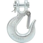 Eosnow crochet coulissant  chape 1 / 4 po avec loquet de scurit g70 en acier forg pour chanes de ...