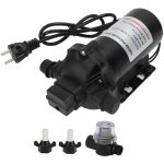 Decdeal pompe à membrane auto - amorçante 220v 11, 3 lpm 50psi pour camping - car bateau voiture Decdeal pompe à membrane auto - amorçante 220v 11, 3 lpm 50psi pour camping - car bateau voiture