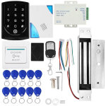 Eosnow - decdeal syst�me de contrle d'acc�s aux portes, verrouillage magn�tique 180kg, bouton de t�l�commande, ...