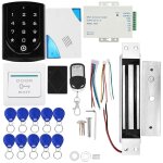 Eosnow - decdeal systme de contrle d'accs aux portes, verrouillage magntique 180kg, bouton de tlcommande, ...