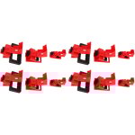 Eosnow dispositif de verrouillage de disjoncteur unipolaire, pince de disjoncteur en nylon sur le kit ...