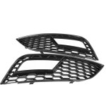 Eosnow - grilles de phares antibrouillard pour pare - choc avant, noir brillant, style rs4, pour audi ...