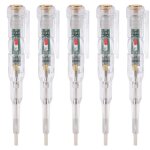 Jeffergarden stylo testeur lectrique multifonctionnel, lumire led brillante, coque transparente, testeur ...