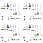 Eosnow - kit de r�paration de carburateur de moto 4 pi�ces pour kawasaki zx750 ninja zx7r 19962003