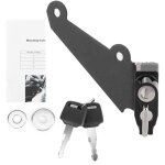 Eosnow kit de verrouillage de casque de moto avec joint de montage � 2 cl�s, adapt� � kawasaki z1000 ...