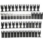 Eosnow lames de scie oscillantes 50 pi�ces, ensemble combin� d'outils de coupe / percussion