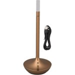 Eosnow lampe de table sans fil en forme de bougie innovante, 3 niveaux de luminosit�, lampe de bureau ...