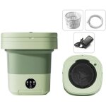 Eosnow - mini machine  laver 8l, petit dshydrateur pliable, avec port d'injection d'eau, lumire bleue ...