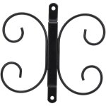 Eosnow mur de verre  vin mur  la hausse du support de support tagre suspendue.