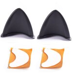 Eosnow oreilles de chat en silicone avec bandes, 2 pi�ces, accessoires de casque mignons pour moto de ...