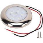 Eosnow ? plafonnier led 12v �tanche ip65 ? lumi�re blanche ? 6 perles de lampe ? pour camping - car, ...