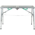 Eosnow plate - forme de travail pliante r�glable de 60 � 90 cm, �chafaudage �pais en aluminium, banc ...