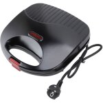 Eosnow presse � panini �lectrique 750w, plaque antiadh�sive double face en aluminium, machine � sandwich, ...