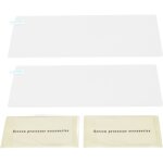 Eosnow protecteur d'�cran de voiture, 2 pi�ces, film tremp� hd clair pour �cran tactile de navigation, ...