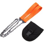 Eosnow scie  chane de survie portative, trononneuse d'urgence avec sac, outil de camping et de randonne ...
