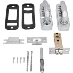 Eosnow serrure mcanique  combinaison double face - pour portail en fer forg, grille et porte d'entre ...