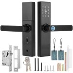 Eosnow - serrure de porte intelligente tuya wifi, d�verrouillage � distance de la carte � balayage par ...