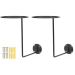 Eosnow support de casque de moto, 2 pi�ces, pr�sentoir mural pour vestes, manteaux, chapeaux, masques ...