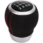 Eosnow t�te de changement de vitesse pour voiture, 6 vitesses, anneau argent�, remplacement ergonomique ...