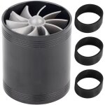 Eosnow turbonateur d'admission d'air de voiture, turbine à double ventilateur, super chargeur, économiseur ... Eosnow turbonateur d'admission d'air de voiture, turbine à double ventilateur, super chargeur, économiseur ...