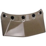 Eosnow visi�re universelle � 5 boutons - pression pour casque de moto � visage ouvert, capuchon rabattable ...