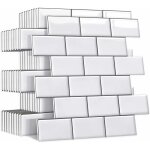 Ersandy - plus épais credence adhesive pour cuisine salle de bain, faux carrelage adhesif mural blanc ... Ersandy - plus épais credence adhesive pour cuisine salle de bain, faux carrelage adhesif mural blanc ...
