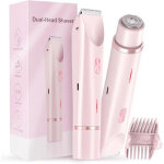 L'�pilateur bikini pour les femmes, �pilateur �tanche � double t�te, rasoirs �lectriques 400mah pour ...