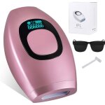 �pilateur lumi�re puls�e de glace, 2 modes et 5 niveaux d'�nergie ipl laser �pilateur, pour femme � lumi�re ...