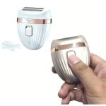 pilateur rechargeable pour poils du visage, jambes, aisselles, gingembre sk - 150